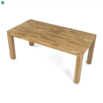 Tömör Tölgy Étkezőasztal 180×90 cm. DS-H180 DUB