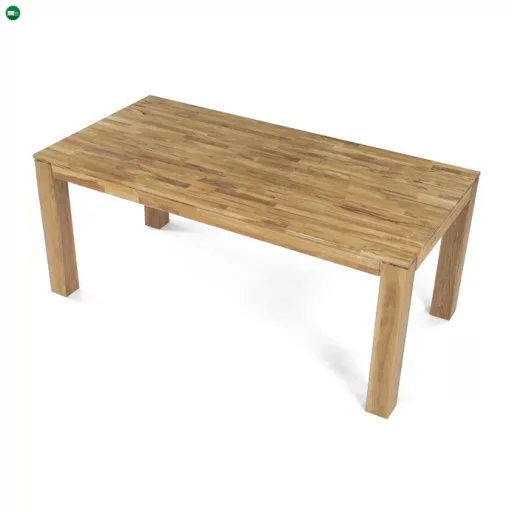 Tömör Tölgy Étkezőasztal 180×90 cm. DS-H180 DUB