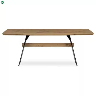 Tömör Tölgy Étkezőasztal 200×100 cm. DS-M200 DUB