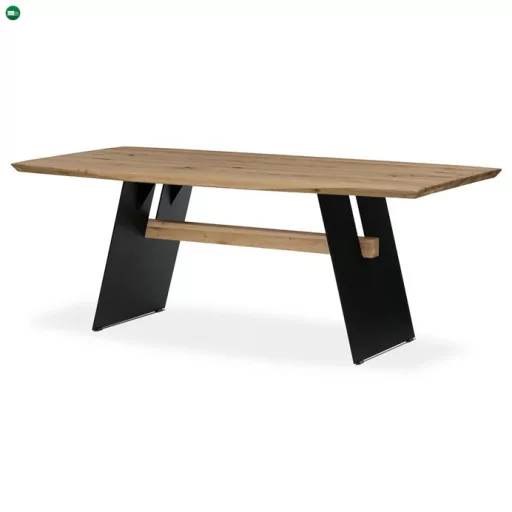Tömör Tölgy Étkezőasztal 200×100 cm. DS-M200 DUB