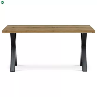 Tömör Tölgy Étkezőasztal 160×90 cm. DS-X160 DUB