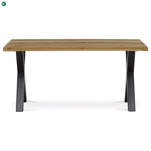 Tömör Tölgy Étkezőasztal 160×90 cm. DS-X160 DUB