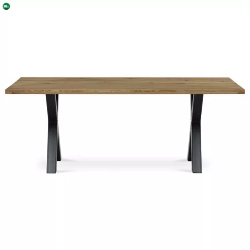 Tömör Tölgy Étkezőasztal 200×100 cm. DS-X200 DUB
