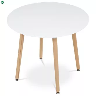 Étkezőasztal 90×90 cm, MDF, Fehér. DT-306 WT