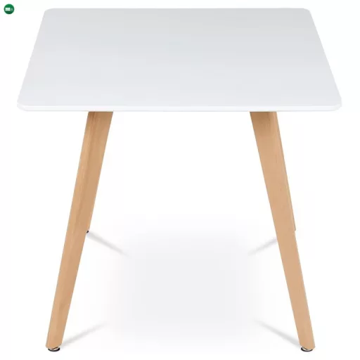 Étkezőasztal 80×80 cm, MDF, Fehér. DT-312 WT