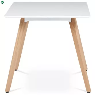 Étkezőasztal 120×80 cm, MDF, Fehér. DT-313 WT