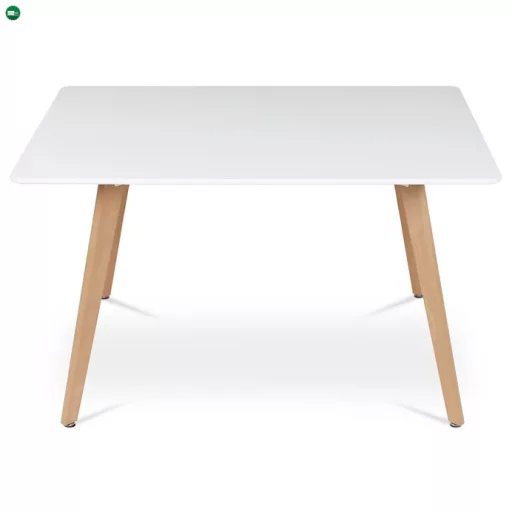 Étkezőasztal 120×80 cm, MDF, Fehér. DT-313 WT