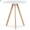 Fehér MDF Étkezőasztal 70×70 cm. DT-320 WT