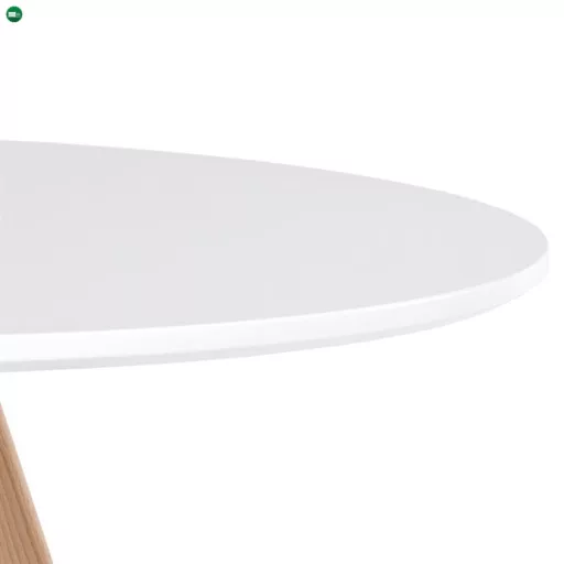 Fehér MDF Étkezőasztal 70×70 cm. DT-320 WT