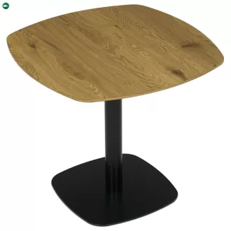 Étkezőasztal 80×80 cm, MDF, Tölgy. DT-X7117 OAK