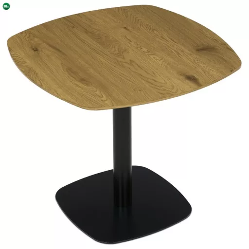 Étkezőasztal 80×80 cm, MDF, Tölgy. DT-X7117 OAK
