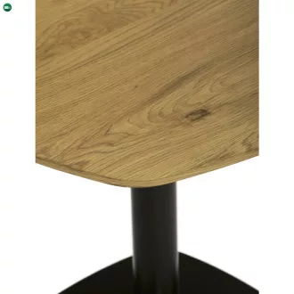 Étkezőasztal 80×80 cm, MDF, Tölgy. DT-X7117 OAK