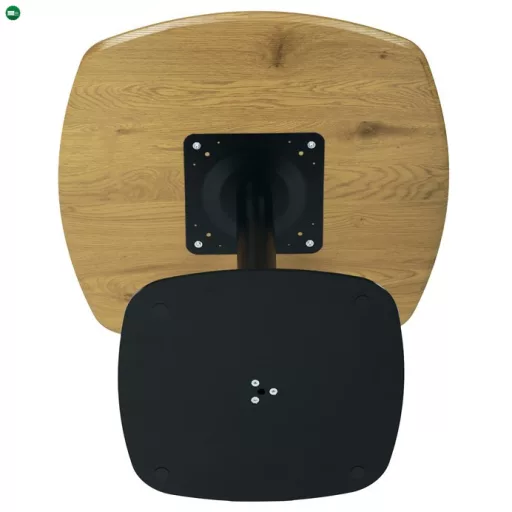 Étkezőasztal 80×80 cm, MDF, Tölgy. DT-X7117 OAK
