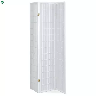 Fehér Tömörfa Paraván. EF-E803 WT