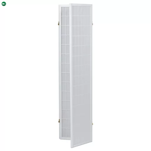 Fehér Tömörfa Paraván. EF-E803 WT