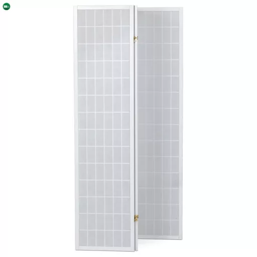 Fehér Tömörfa Paraván. EF-E803 WT