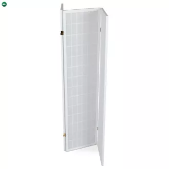 Fehér Tömörfa Paraván. EF-E803 WT