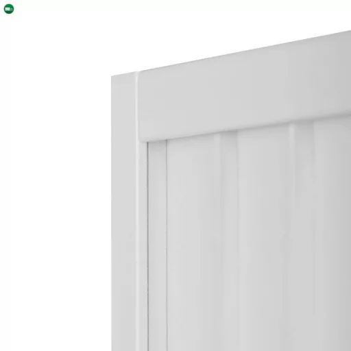 Fehér Tömörfa Paraván. EF-E803 WT