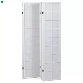 Fehér Tömörfa Paraván. EF-E804 WT