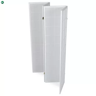 Fehér Tömörfa Paraván. EF-E804 WT