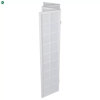 Fehér Tömörfa Paraván. EF-E804 WT