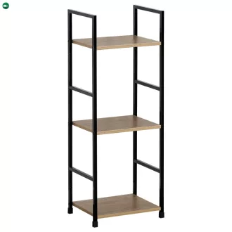Polcos szekrény, MDF, barna, GD-213 OAK