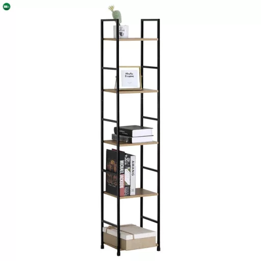Polcos állvány barna színben, MDF kivitelben GD-215 OAK