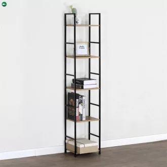 Polcos állvány barna színben, MDF kivitelben GD-215 OAK