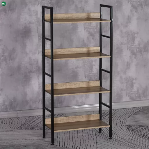 Polc, MDF, barna, GD-314 OAK