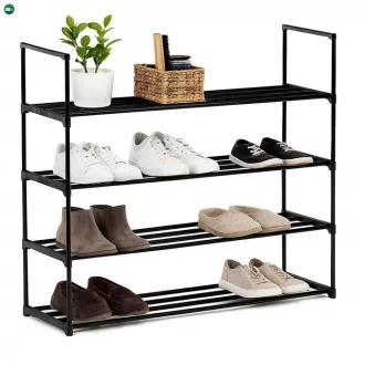 Fém cipőtartó fekete színben GD-406 BK