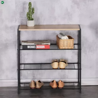 Barna MDF Cipős Szekrény. GD-414 OAK