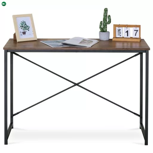 Íróasztal 100×40 cm, öregfa színben, MDF OLW