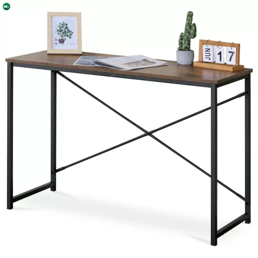 Íróasztal 100×40 cm, öregfa színben, MDF OLW