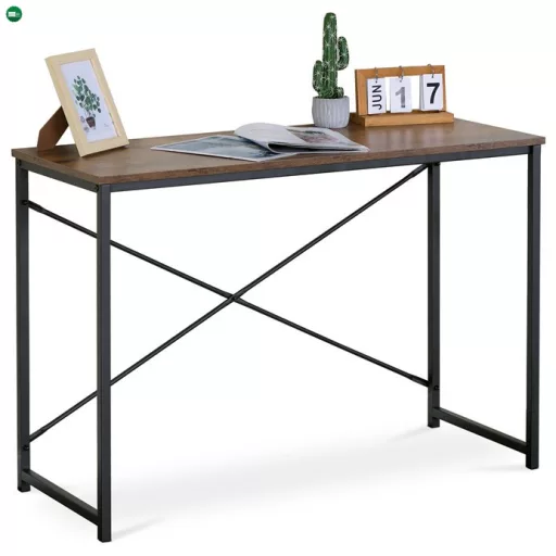 Íróasztal 100×40 cm, öregfa színben, MDF OLW