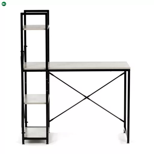 Íróasztal 100x48 cm, MDF, fehérített tölgy WT
