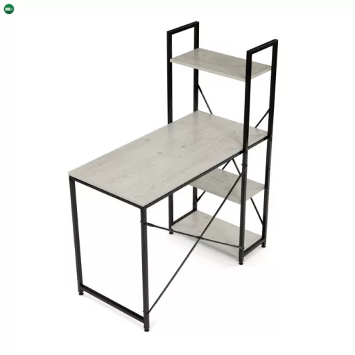 Íróasztal 100x48 cm, MDF, fehérített tölgy WT