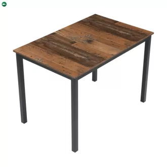 Étkezőasztal 110x70x75 cm, MDF, old wood, GDT-202 OLW2