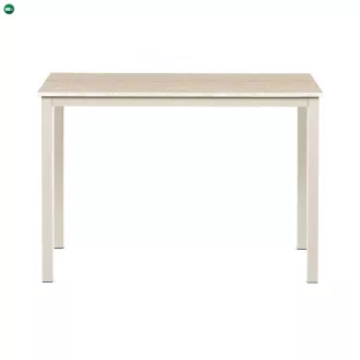 Étkezőasztal 110x70x75 cm, MDF, travertin, GDT-202 TRV