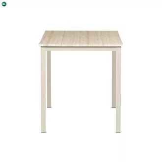 Étkezőasztal 110x70x75 cm, MDF, travertin, GDT-202 TRV