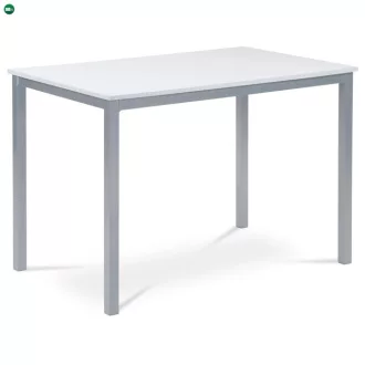 Étkezőasztal 110x70 cm, MDF, fehér, GDT-202 WT