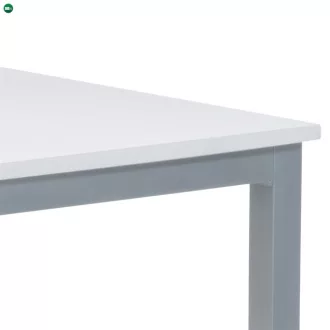 Étkezőasztal 110x70 cm, MDF, fehér, GDT-202 WT
