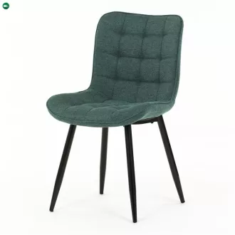 Zöld Szövet Étkezőszék. HC-462 GRN2
