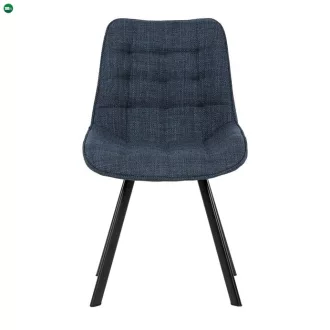 Étkezőszék kék szövettel. HC-465 BLUE2