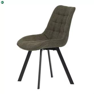 Zöld Szövet Étkezőszék. HC-465 GRN2