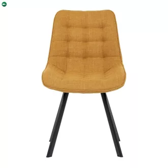 Étkezőszék sárga szövettel. HC-465 YEL2