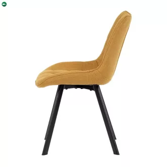 Étkezőszék sárga szövettel. HC-465 YEL2