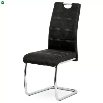 Fekete Szövet Étkezőszék. HC-483 BK3