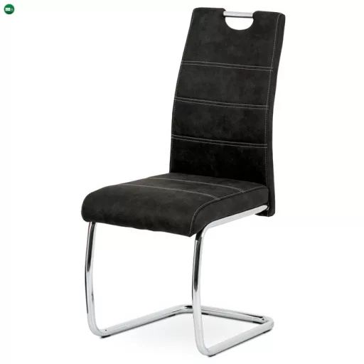 Fekete Szövet Étkezőszék. HC-483 BK3