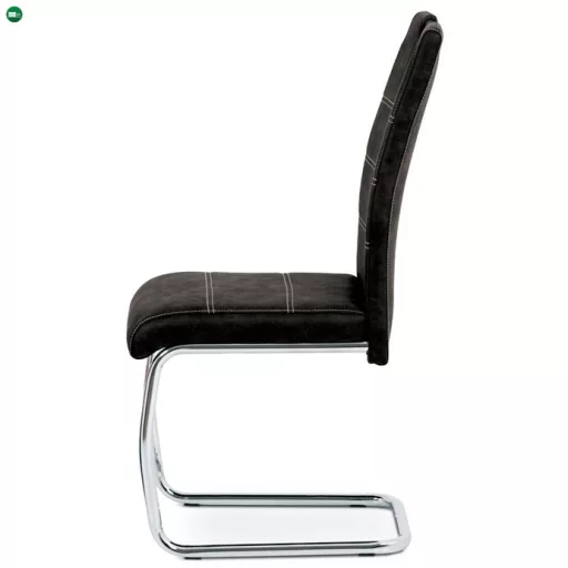 Fekete Szövet Étkezőszék. HC-483 BK3