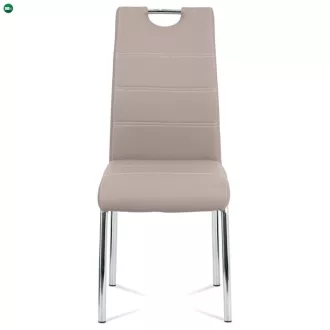 Bézs Étkezőszék Ekolbőr Kárpittal. HC-484 LAN